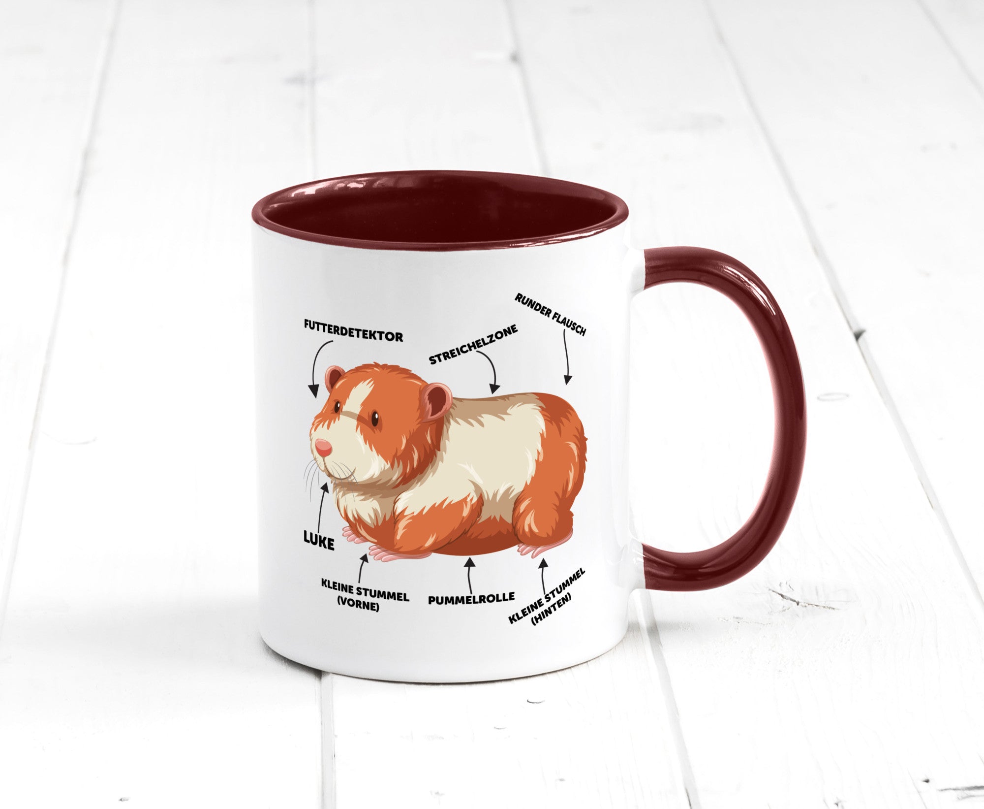Meerschwein Geschenkidee Humor Tasse