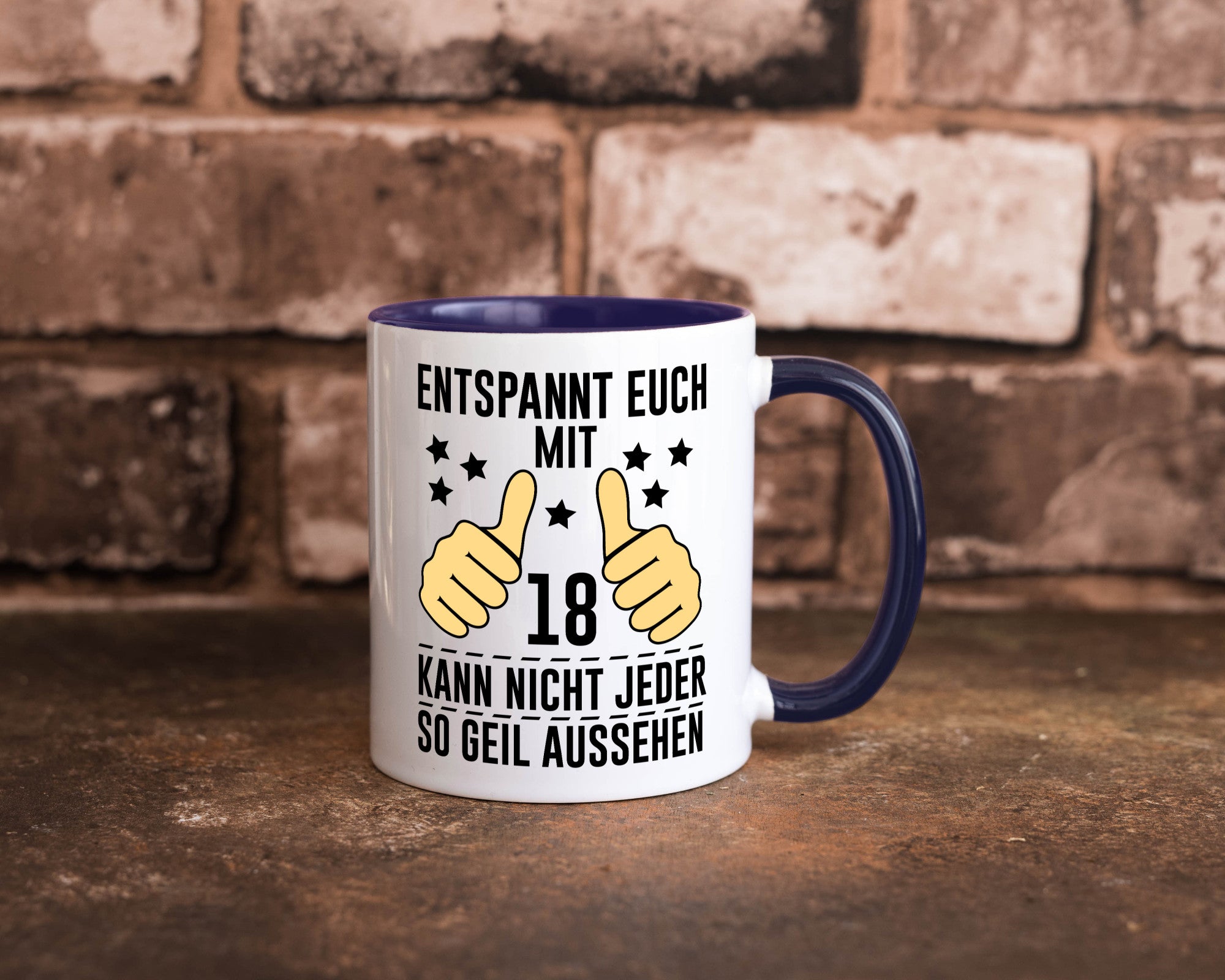 18. Geburtstag | 18 Jahre Geil aussehen Entspannt euch Geschenk Geschenkidee