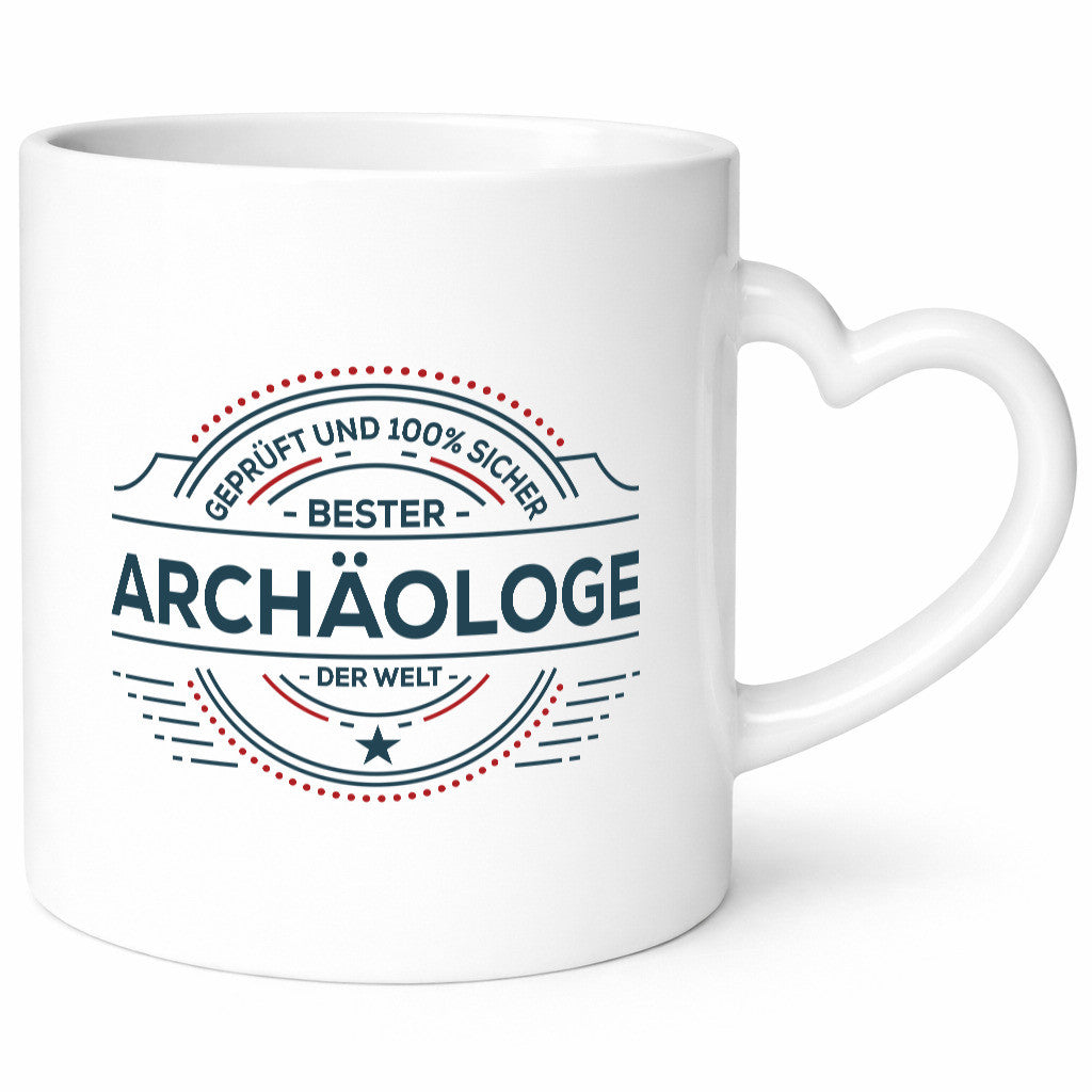 Geprüft und sicher: Archäologe | Archäologie Forscher lustiger Spruch Geschenk