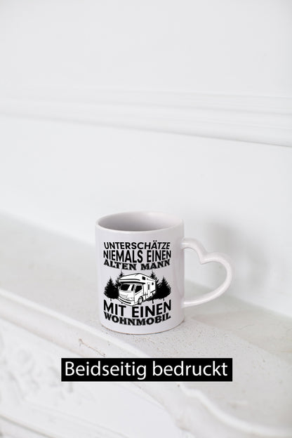 Alter Mann mit Wohnmobil | Männer Tasse Camping Geschenk Humor Geschenkidee