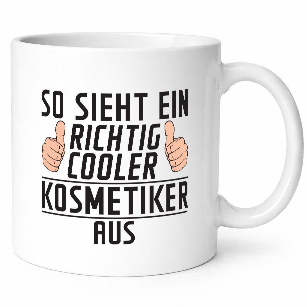 Richtig Cooler Kosmetiker | Kosmetik Stylist Visagist Geschenk Humor