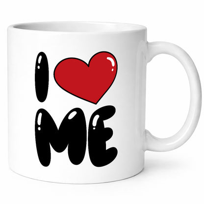 I love me vl2 Humor Geschenkidee Tasse
