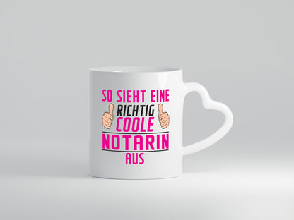 Richtig Coole Notarin | Juristin Geschenk Humor Geschenkidee lustiger Spruch