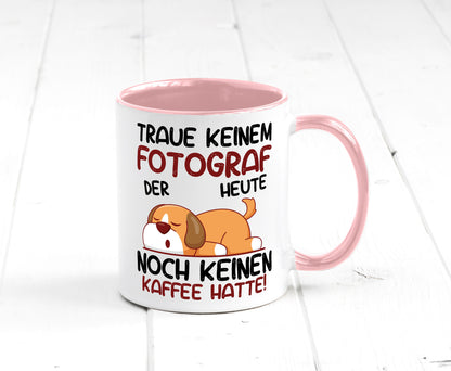Traue keinem Fotograf | Fotografie Kamera lustiger Spruch Geschenk Humor