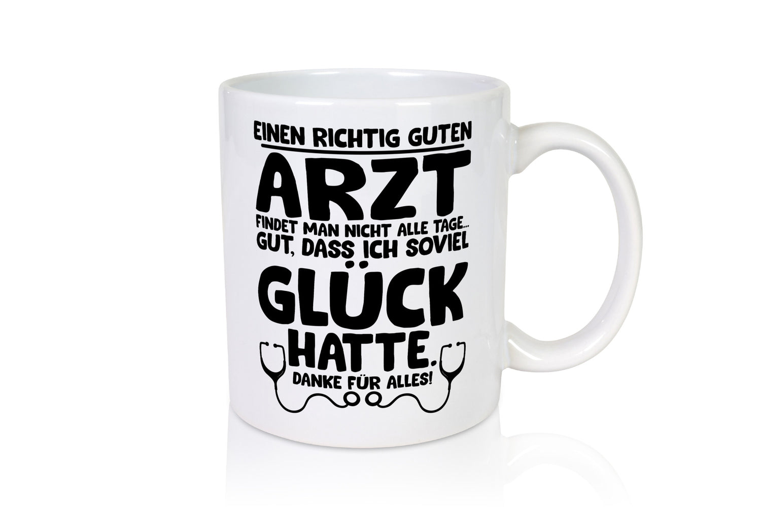 Richtig guter Arzt | Dankeschön Tasse Ärzte Spruch vl7 lustiger Geschenk Humor