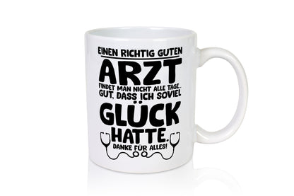 Richtig guter Arzt | Dankeschön Tasse Ärzte Spruch vl7 lustiger Geschenk Humor