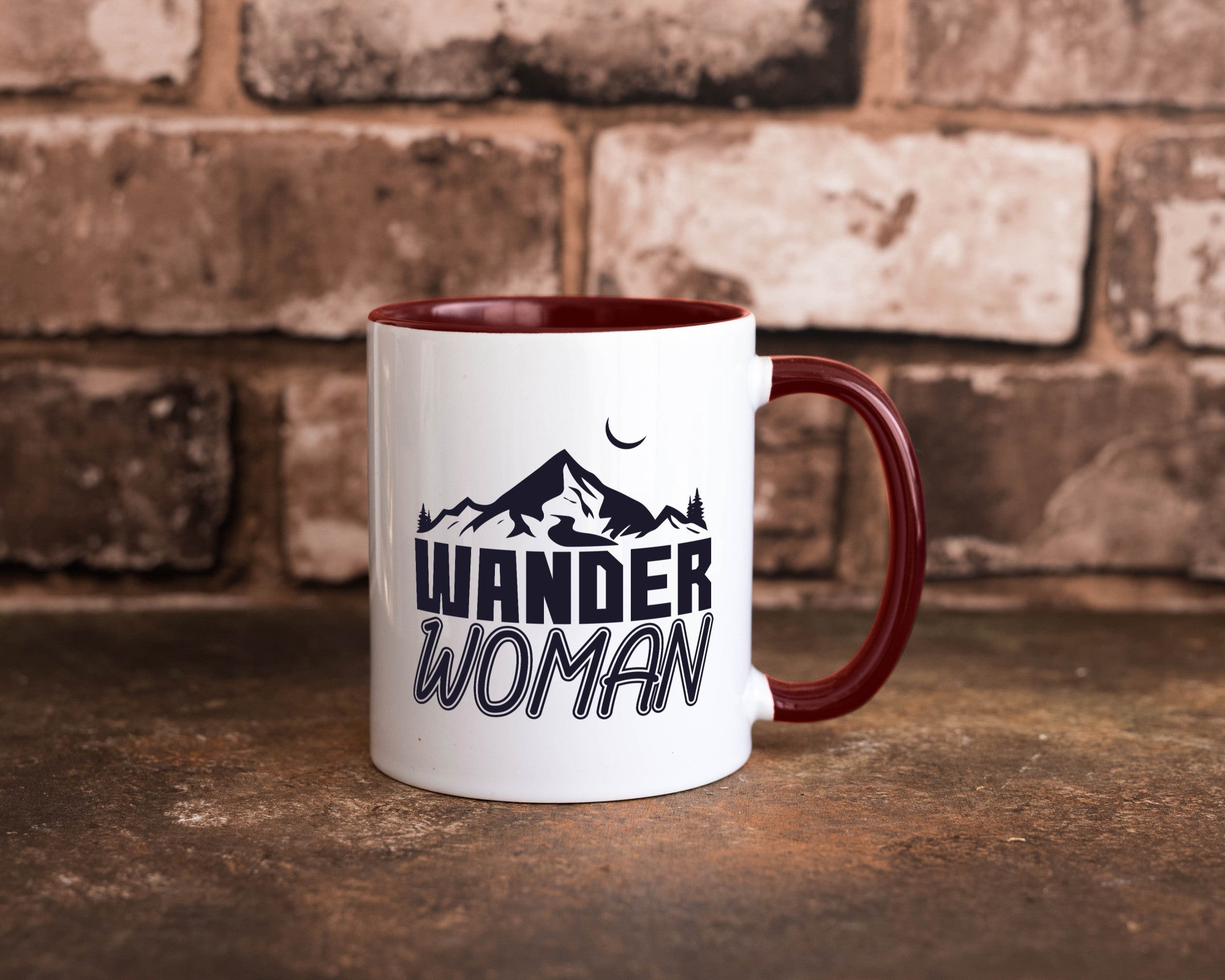 Wander Woman | Frauen Tasse Wanderer Bergsteigen lustig Familie Geschenkidee