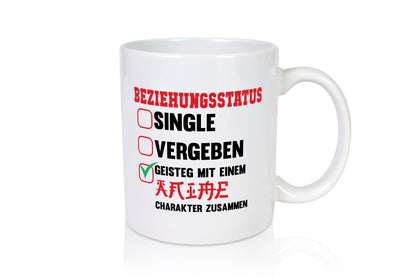 Beziehungsstatus | Single Vergeben Geistig mit einem lustiger Spruch Geschenk