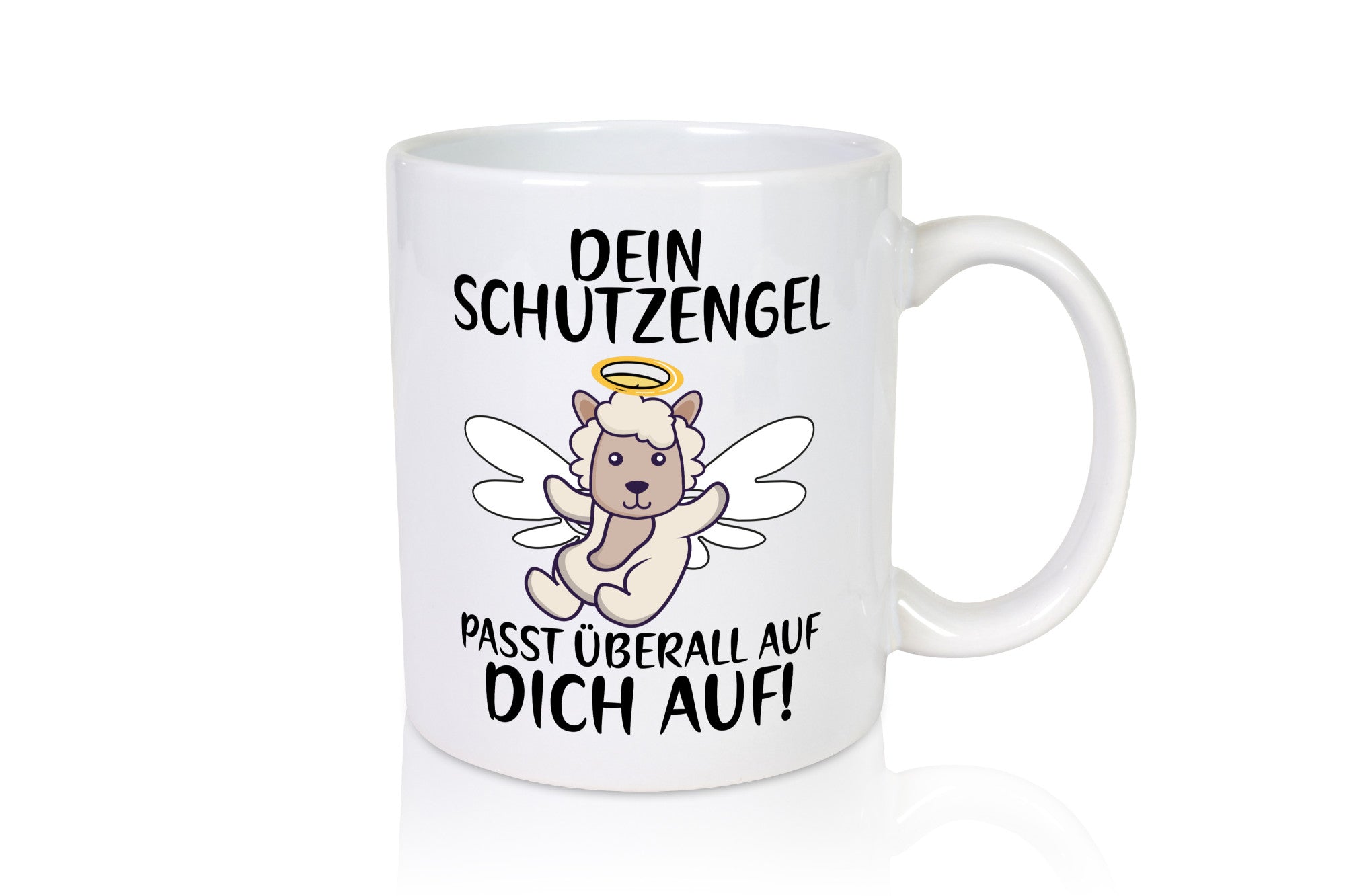 Dein Schutzengel passt auf | Sheepworld Schaf Comic Geschenk Humor Geschenkidee