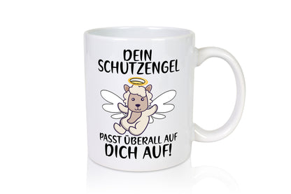 Dein Schutzengel passt auf | Sheepworld Schaf Comic Geschenk Humor Geschenkidee