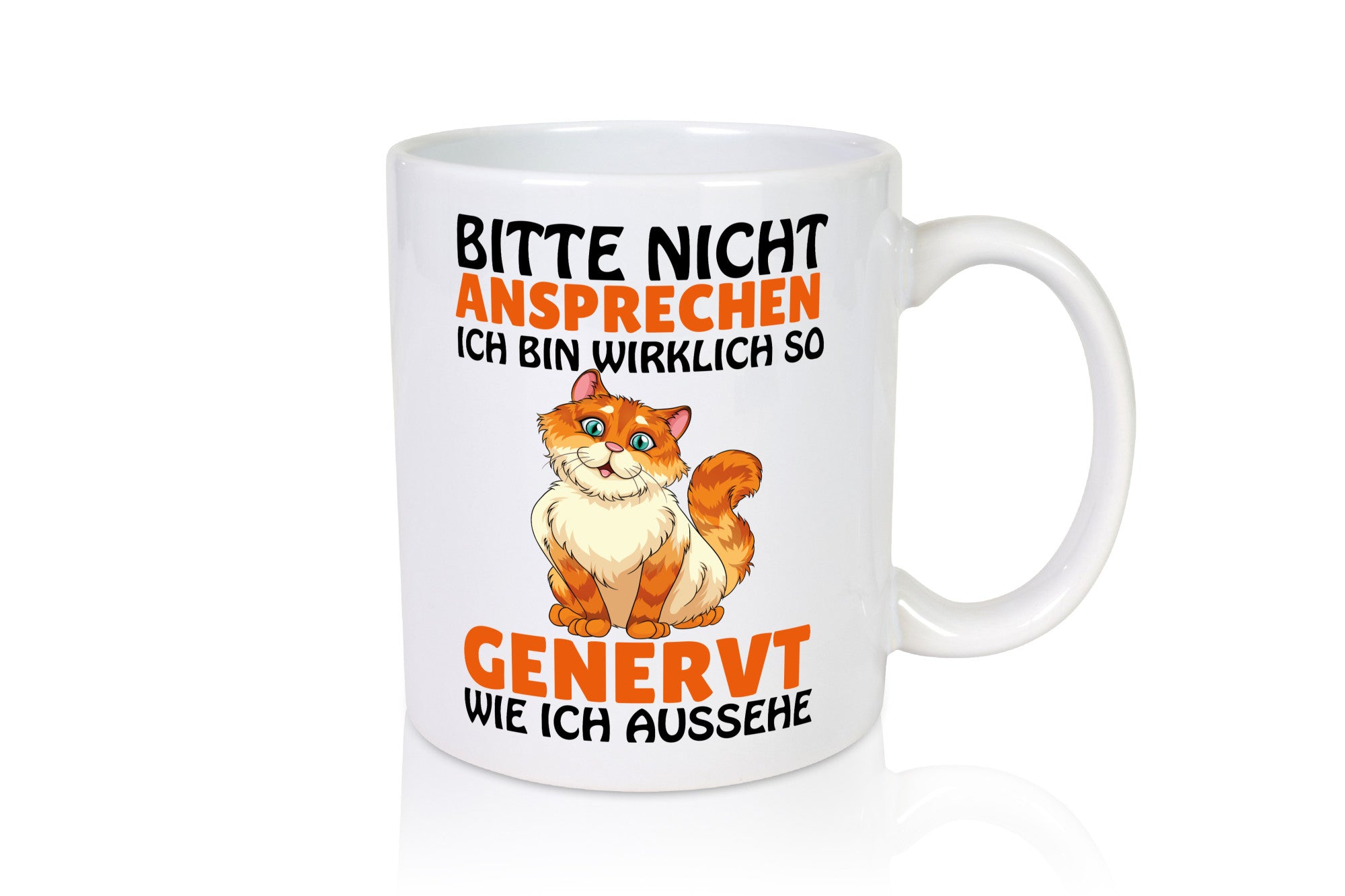 Bitte nicht Ansprechen lustig Humor Geschenkidee Geschenk Tasse