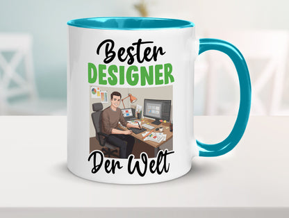 Bester Designer Beruf | Mode v2 lustiger Spruch Geschenk Arbeit Kollegen Büro