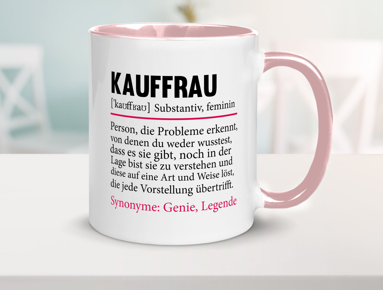 Kauffrau | Humor Spruch Definition Kauffrauen Geschenkidee Tasse