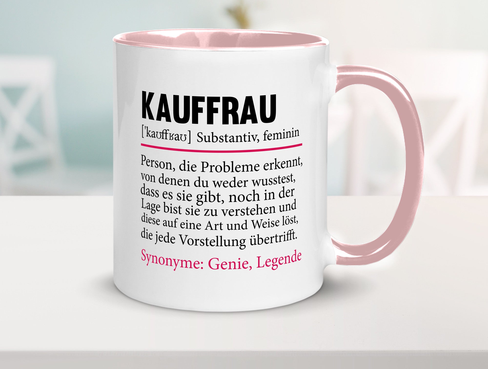 Kauffrau | Humor Spruch Definition Kauffrauen Geschenkidee Tasse