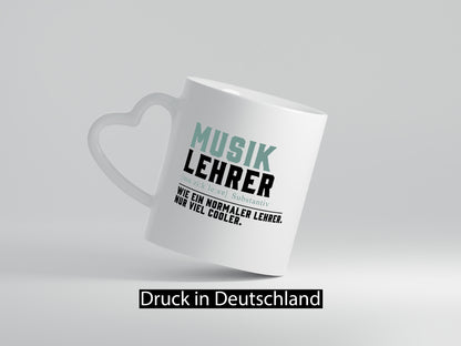 Musiklehrer | Lehrer Unterricht Lieblingslehrer Geschenkidee Humor Tasse
