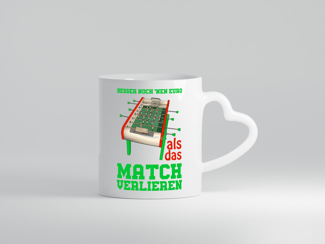 Tischkicker Tasse | Tischfußball Spruch Kicker Match lustig Humor Geschenkidee