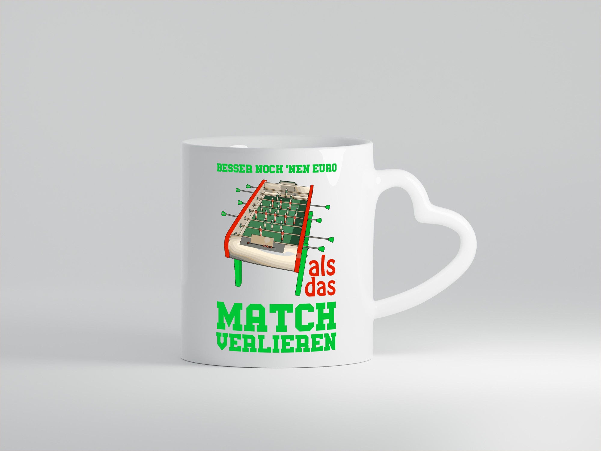 Tischkicker Tasse | Tischfußball Spruch Kicker Match lustig Humor Geschenkidee