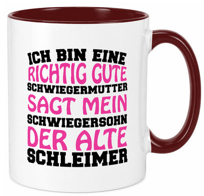 Gute Schwiegermutter lustig Familie Geschenkidee Geschenk Tasse