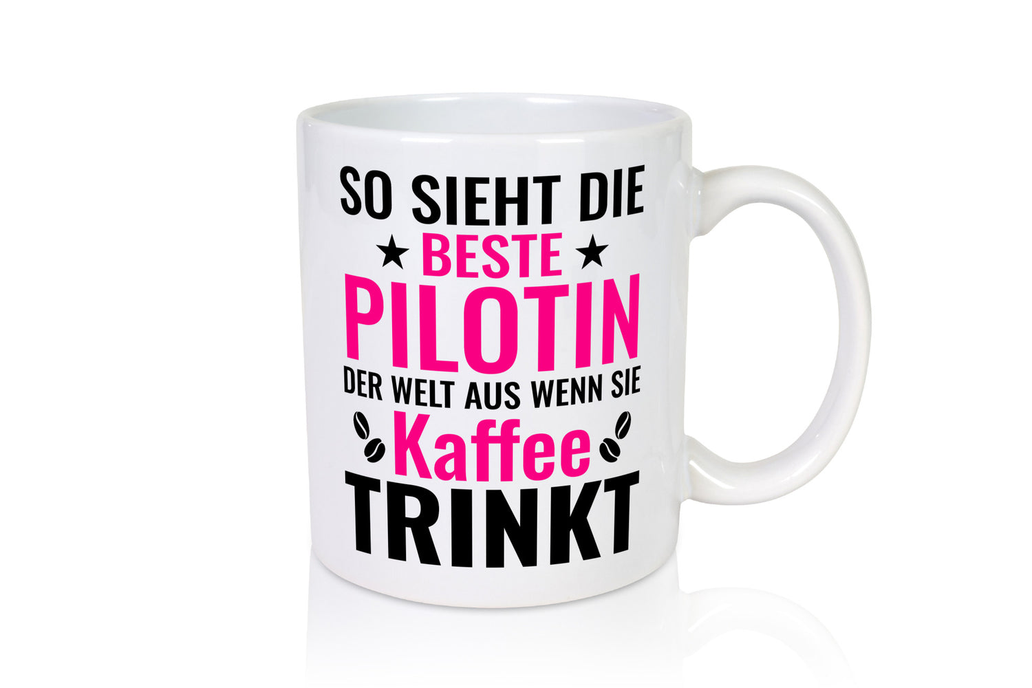 Kaffee trinkt: Pilotin | Definition Piloten Humor Geschenkidee Tasse