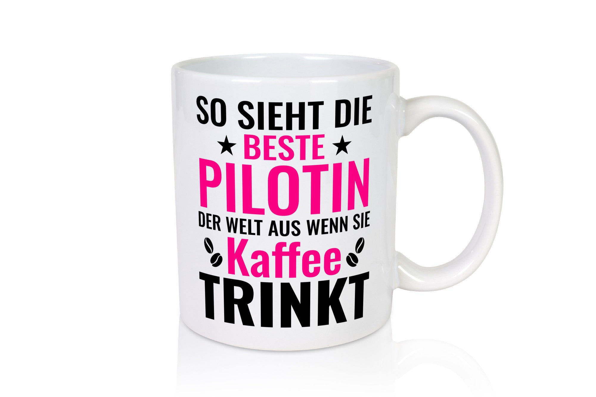 Kaffee trinkt: Pilotin | Definition Piloten Humor Geschenkidee Tasse