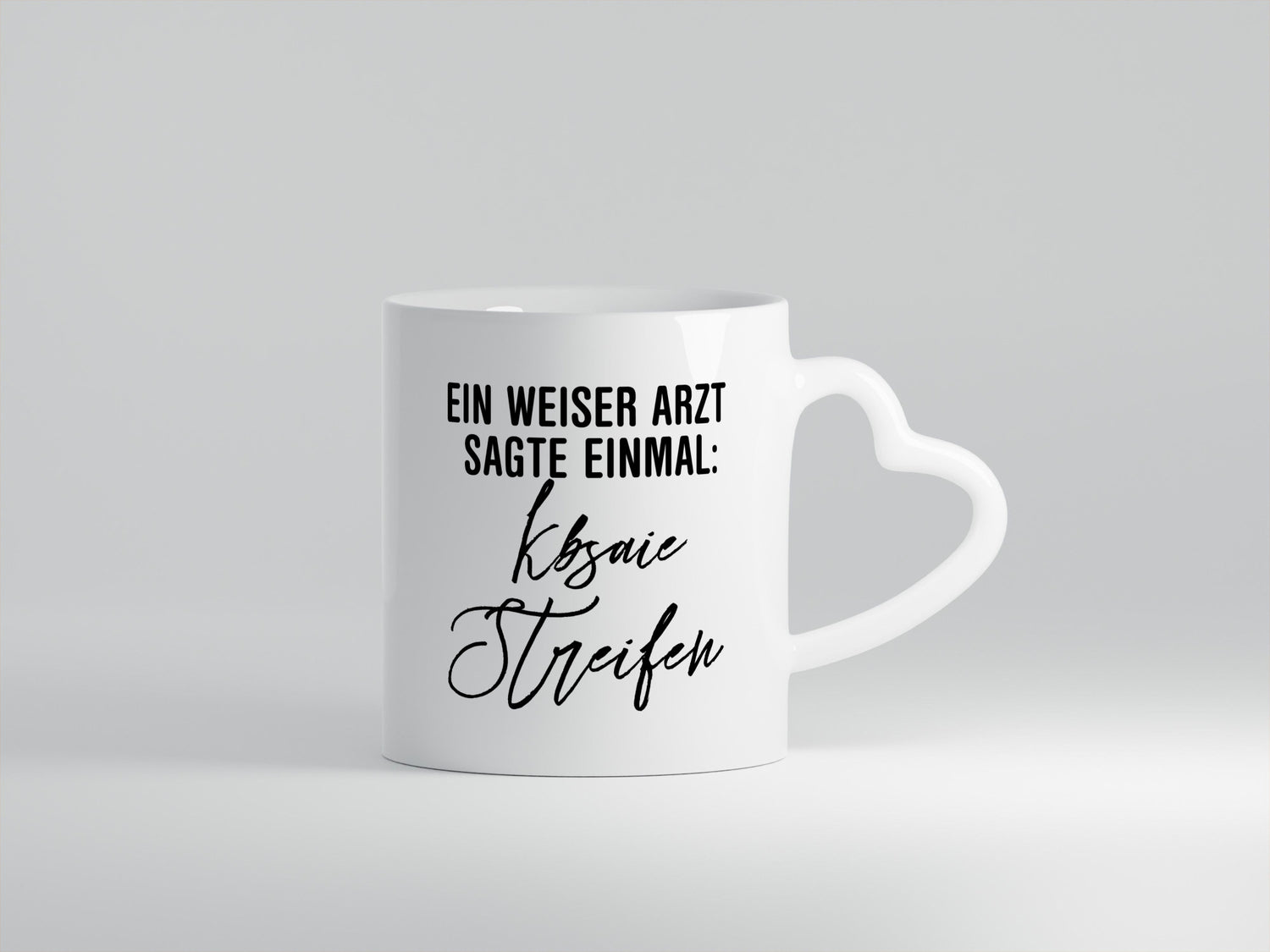 Weiser Arzt Tasse | unleserliche Schrift Ärzte Humor Geschenk Geschenkidee