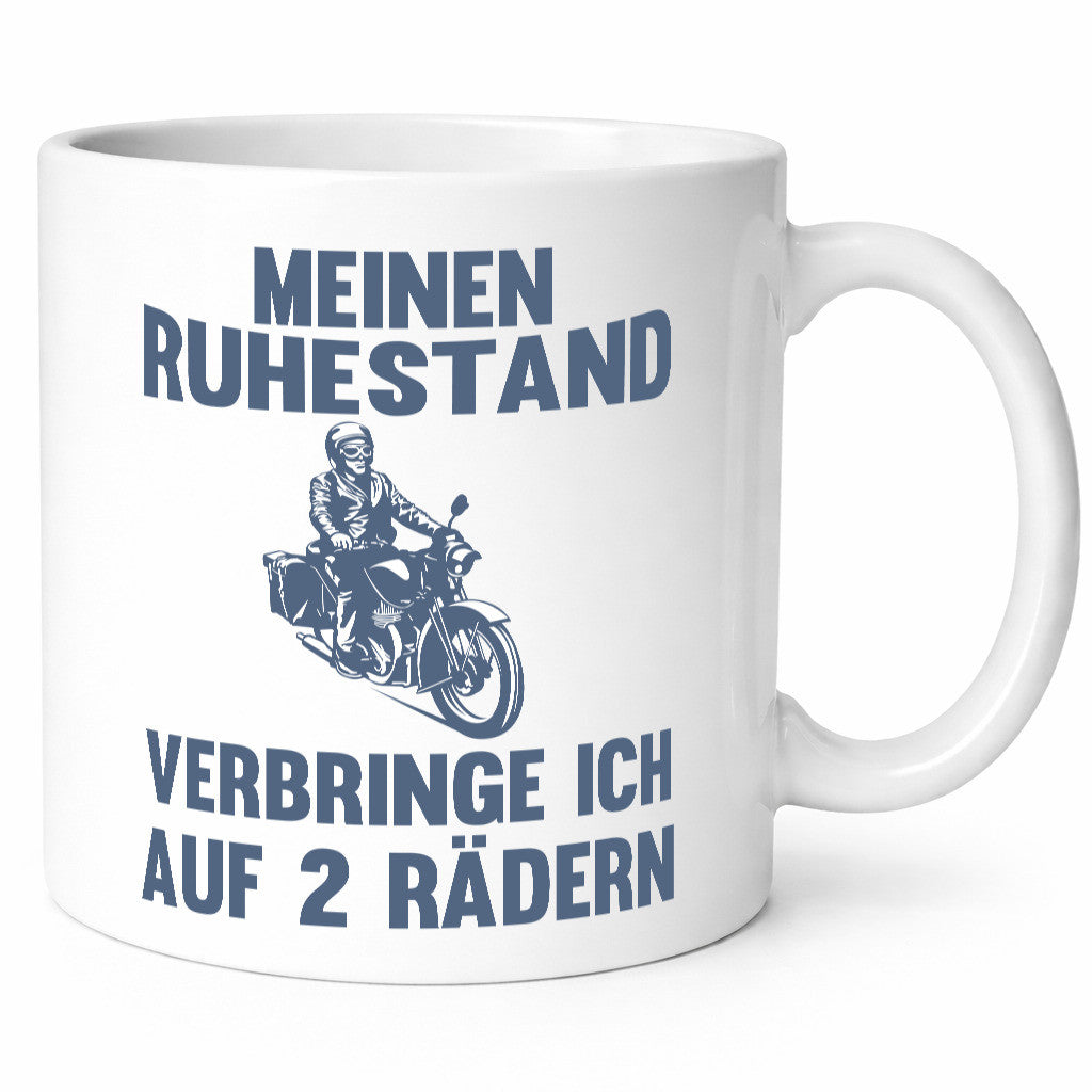 Ruhestand verbringe ich auf 2 Rädern | Opa Motorrad Geschenkidee Familie Humor