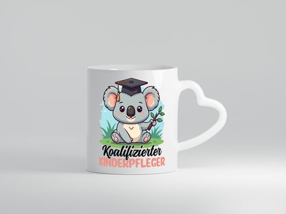 Koalifizierter Kinderpfleger | Pfleger Kinder Geschenkidee Humor Tasse