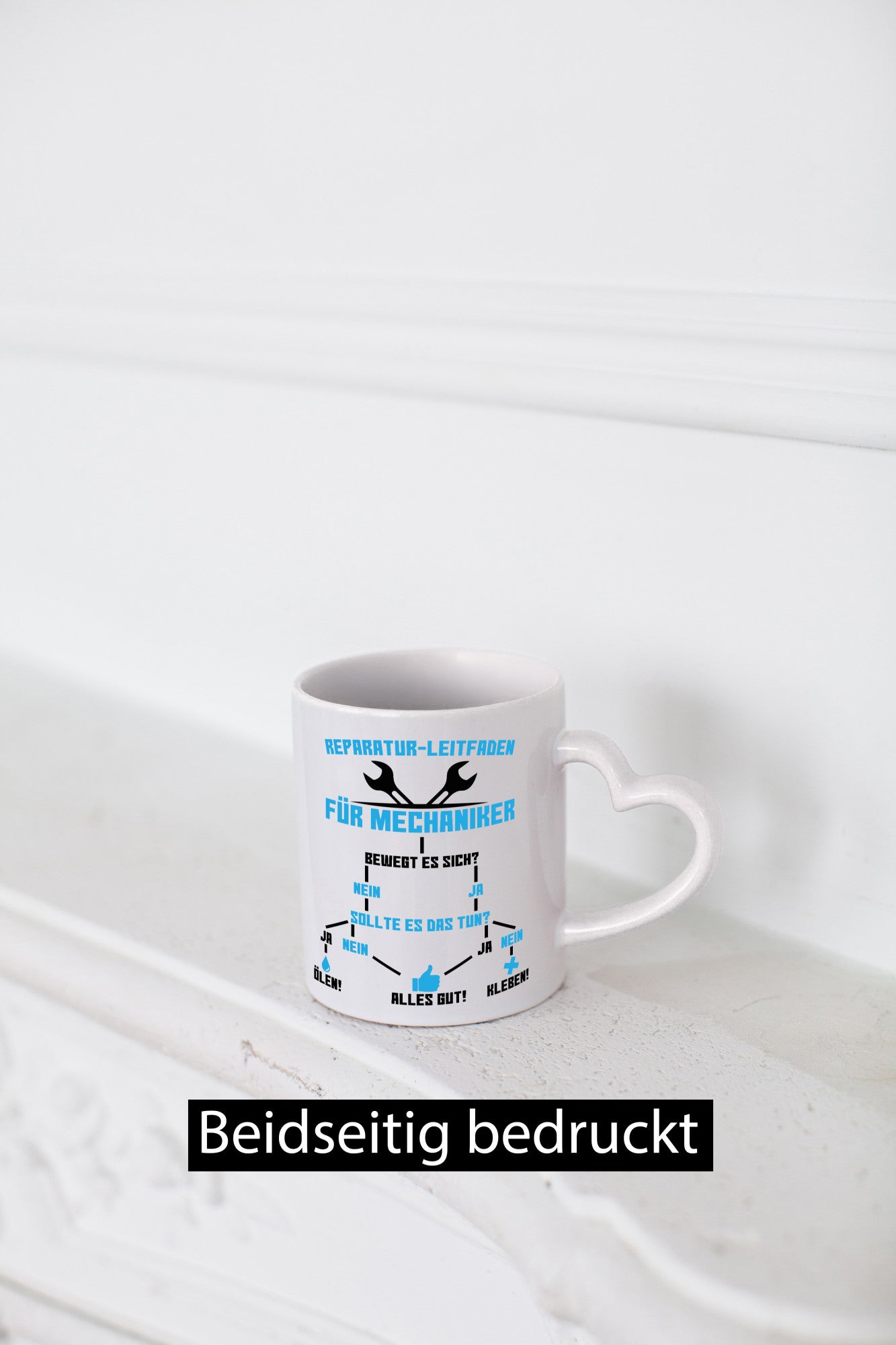 Mechaniker | Reparatur Autowerkstatt Ölen Kleben Geschenkidee Humor Tasse