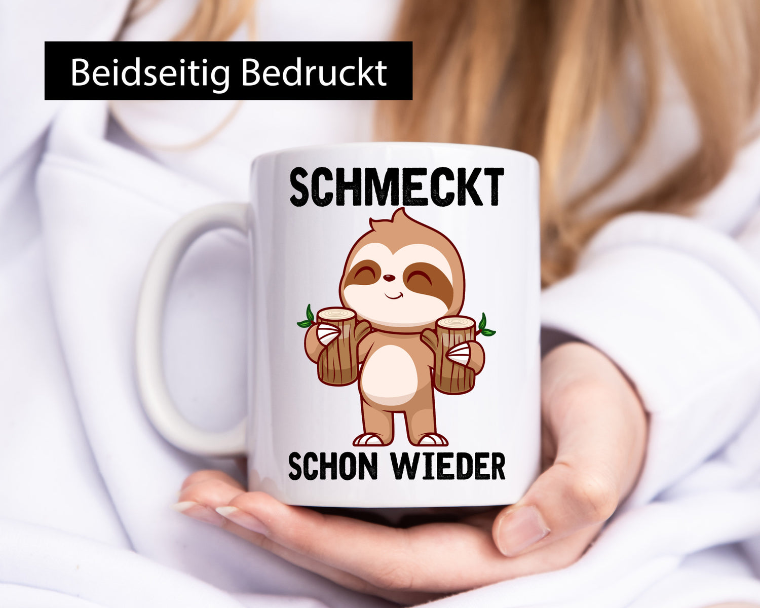 Schmeckt schon wieder | Frankfurt Hessen v2 Geschenkidee Humor Tasse