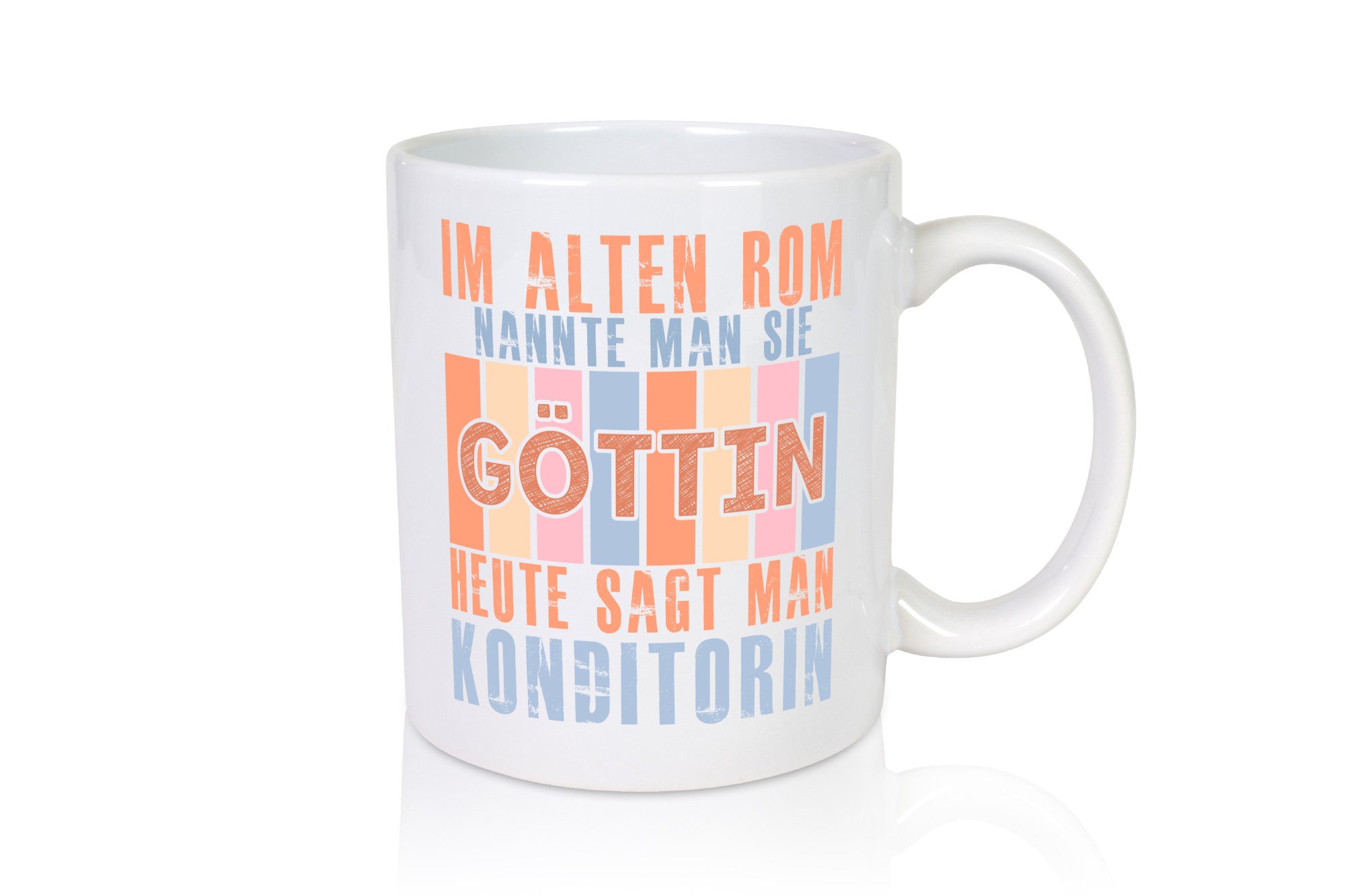 Heute sagt man: Konditorin | Konditorei lustiger Spruch Geschenk Humor
