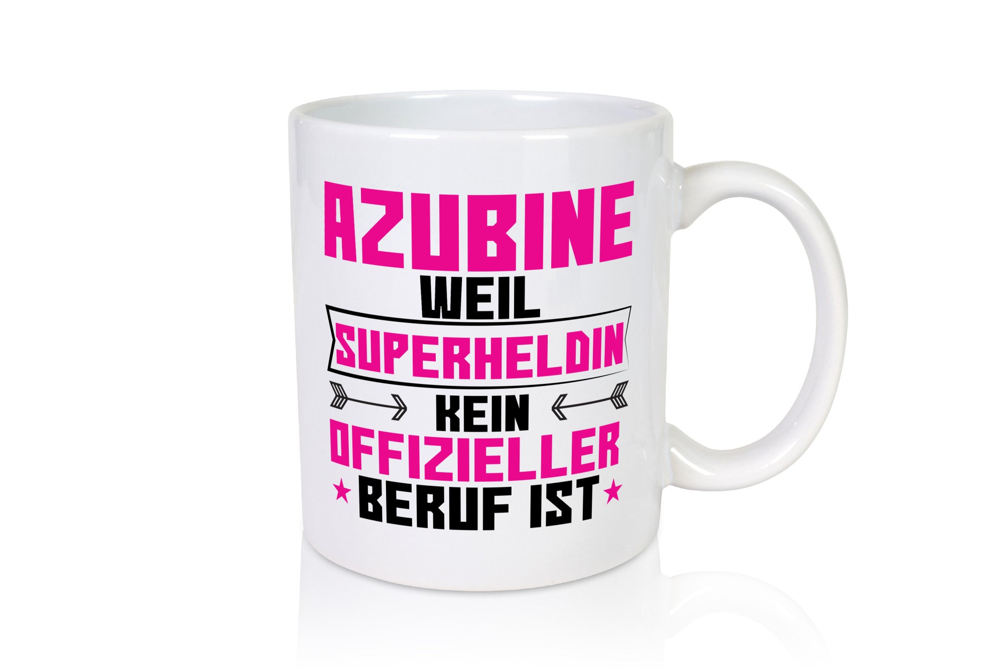 Superheldin Azubine | Ausbildung Lehre Lehrling Humor Geschenkidee Tasse