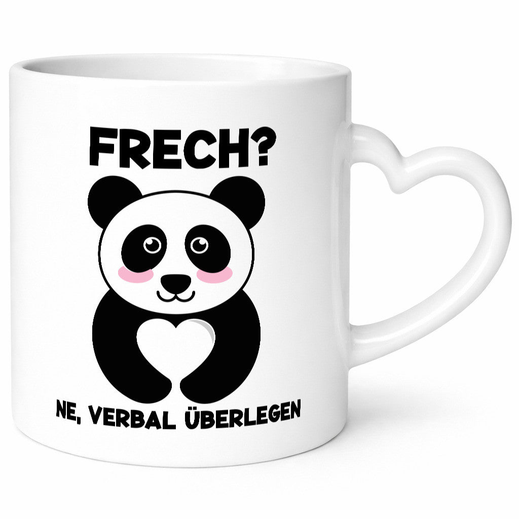 Frech | Verbal überlegen süßer Pandabär kecker Spruch lustiger Geschenk Humor