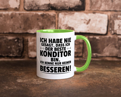 Der Beste Konditor | Konditorei Geschenkidee Humor Tasse