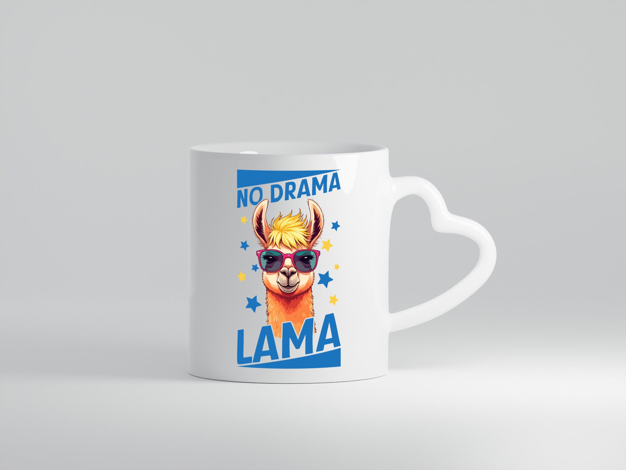 No Drama Lama | Alpaka mit Sonnenbrille Geschenk Humor Geschenkidee lustiger