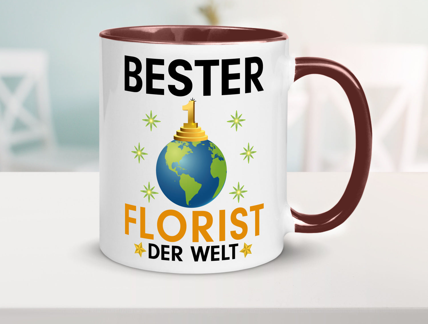 Welt Bester Florist | Blumen Verkäufer Humor Geschenkidee Tasse