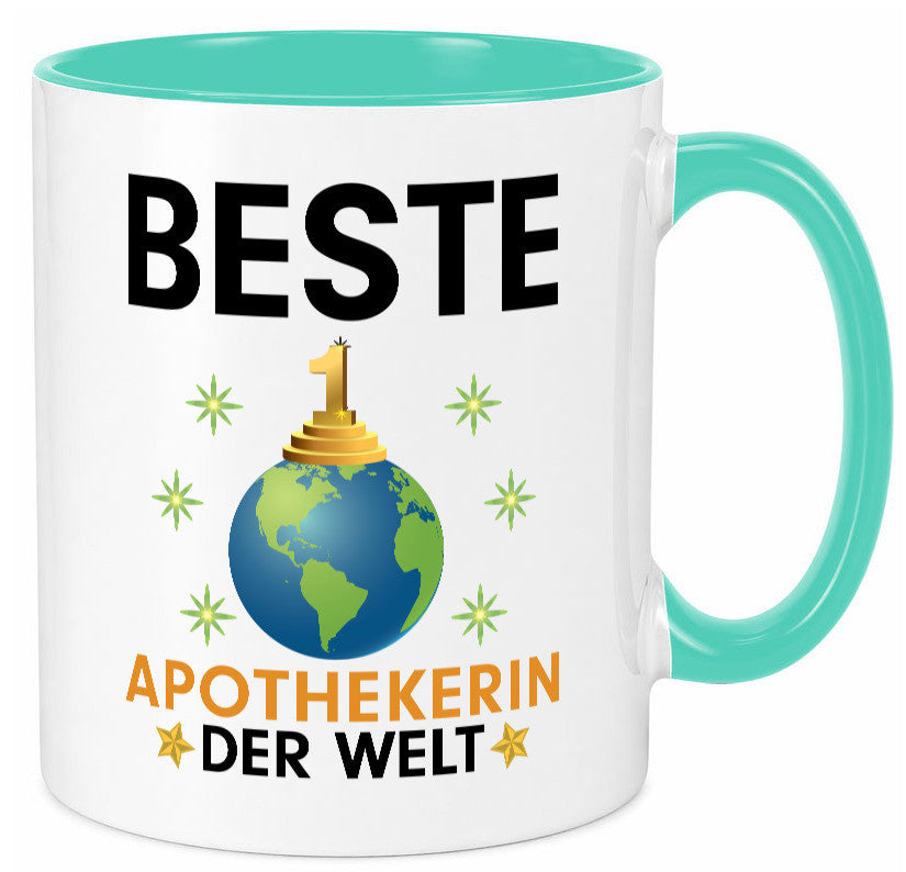 Welt Beste Apothekerin | Apotheke Pharmazie Geschenk Humor Geschenkidee Tasse