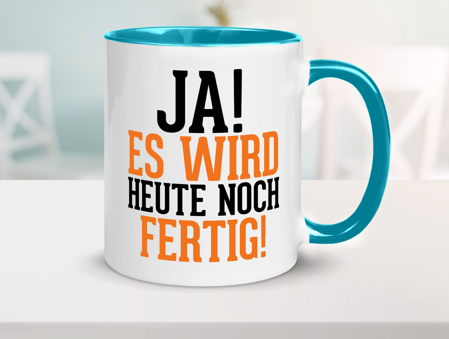 Ja es wird heute noch fertig | Arbeit Kollegen Werkstatt Humor Büro