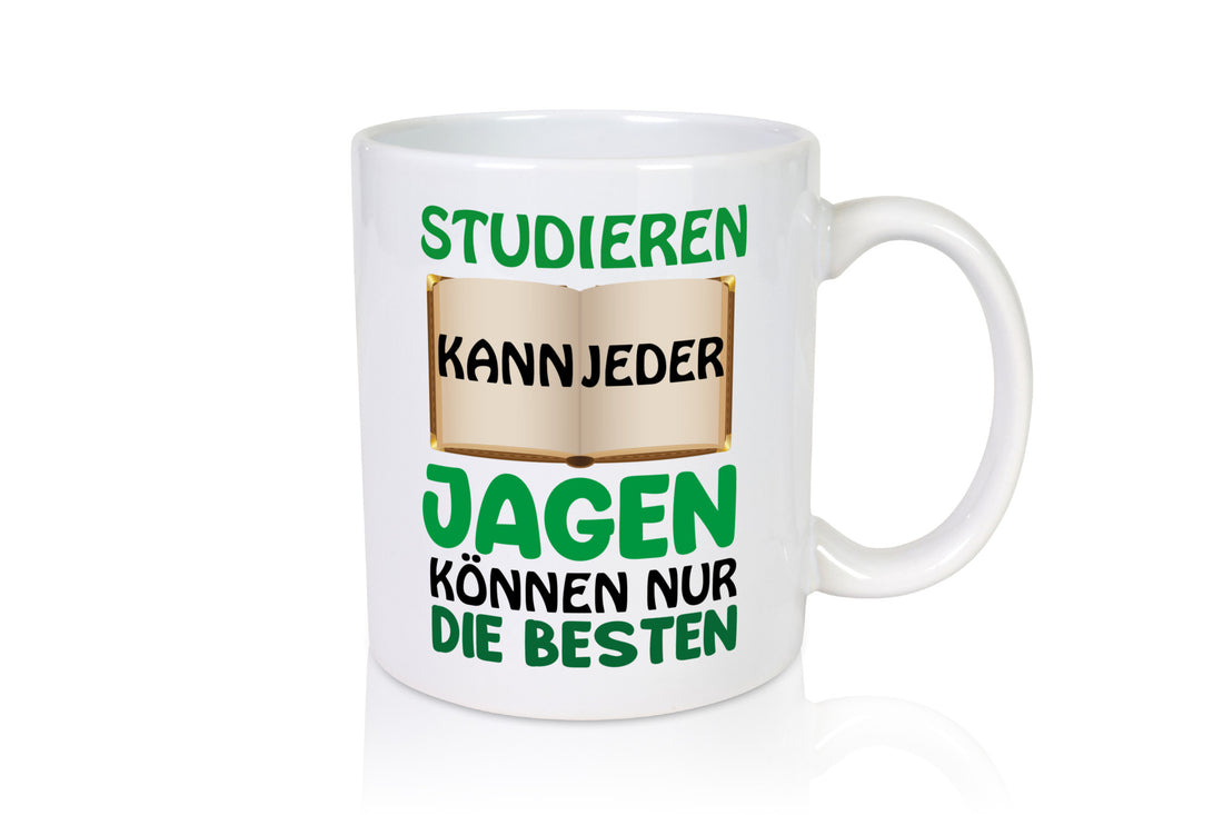 Nur die besten Jäger Humor Geschenkidee Tasse