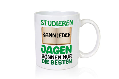 Nur die besten Jäger Humor Geschenkidee Tasse