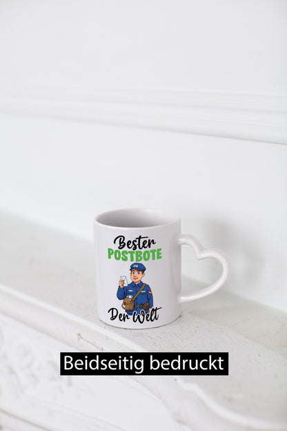 Bester Postbote | Beruf Post Briefträger v2 lustiger Spruch Geschenk Arbeit