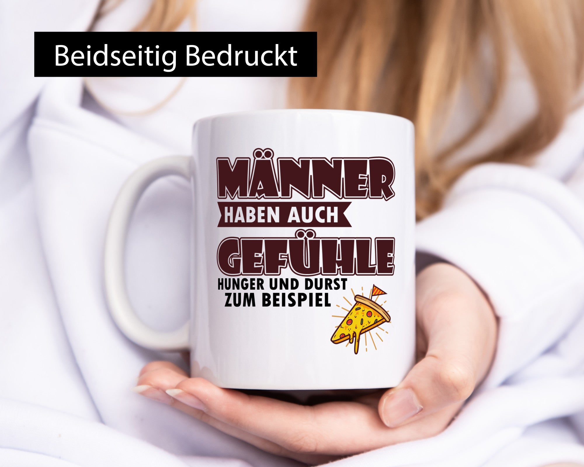 Männer haben auch Gefühle Geschenk Humor Geschenkidee lustiger Spruch Tasse
