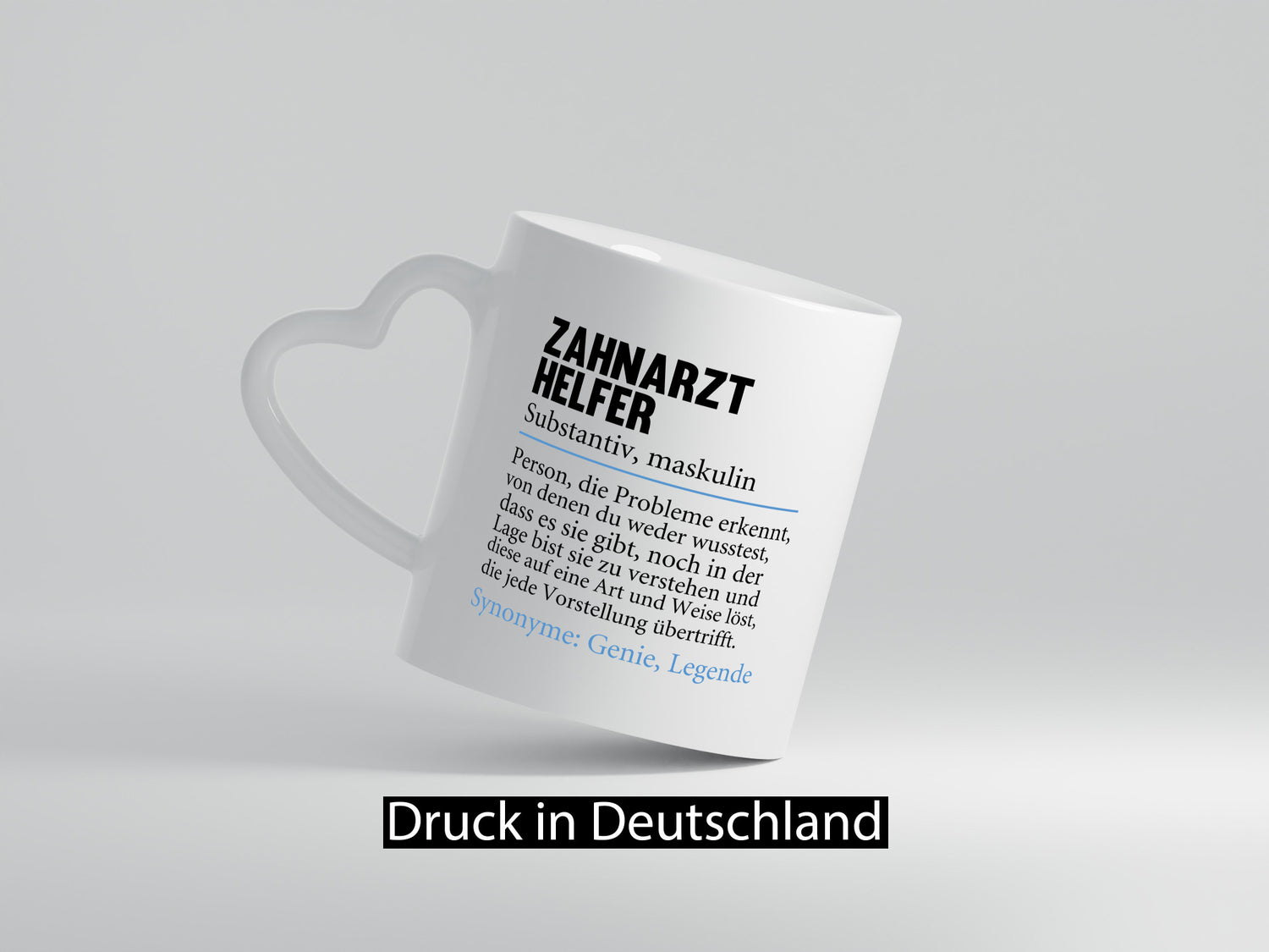 Zahnarzthelfer | Spruch Humor Zahnmedizin Geschenkidee Tasse