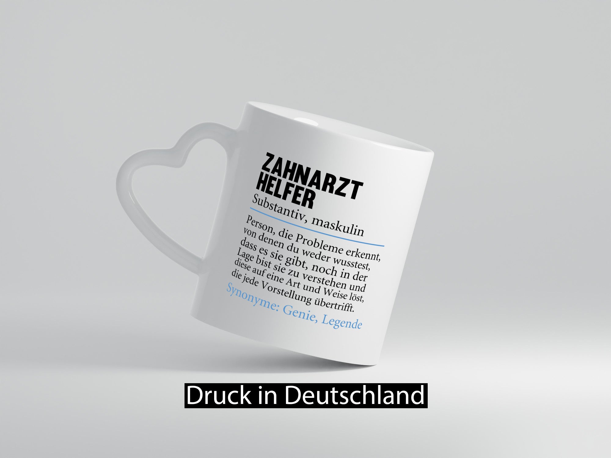 Zahnarzthelfer | Spruch Humor Zahnmedizin Geschenkidee Tasse