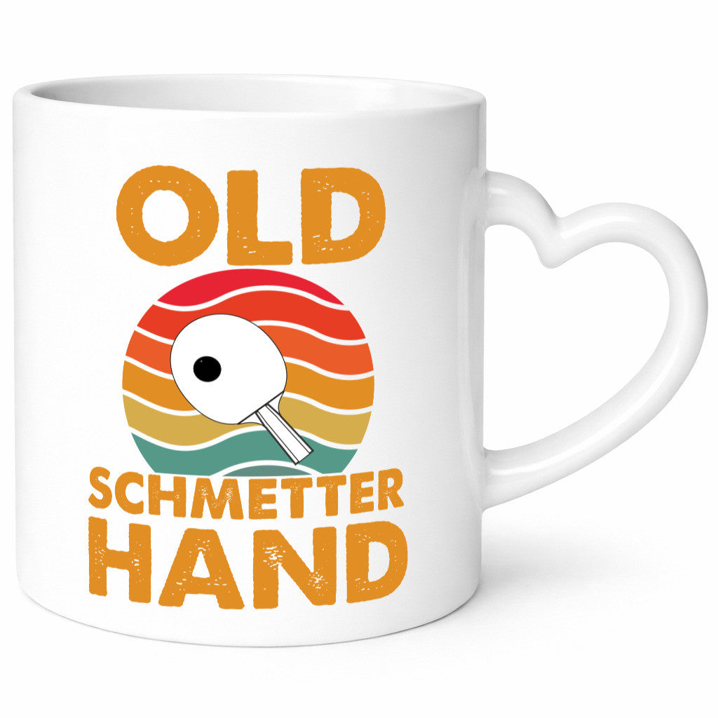 Old Schmetterhand | Vereinssport Tischtennis Spruch lustiger Geschenk Humor
