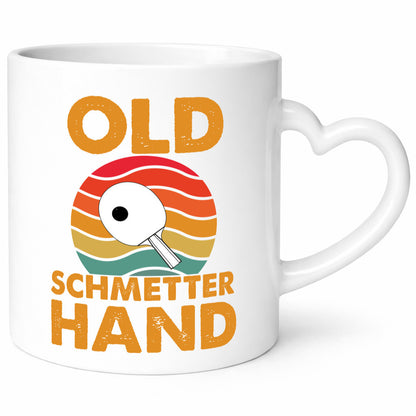 Old Schmetterhand | Vereinssport Tischtennis Spruch lustiger Geschenk Humor