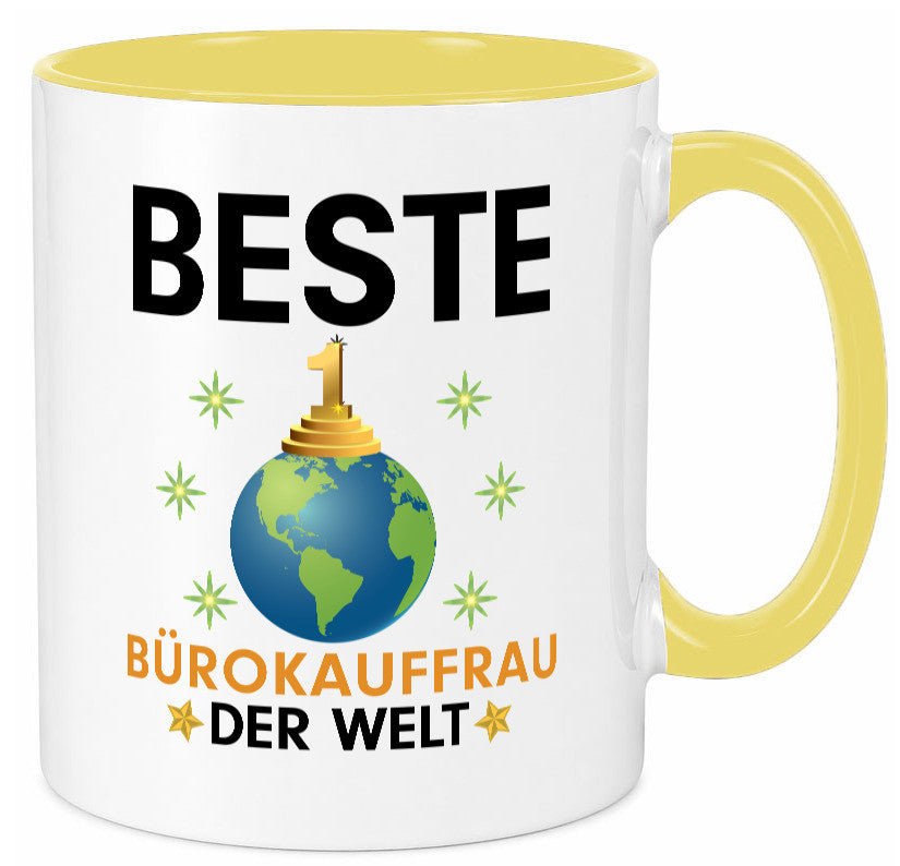 Welt Beste Bürokauffrau | Kauffrau Geschenk Arbeit Kollegen Büro lustiger