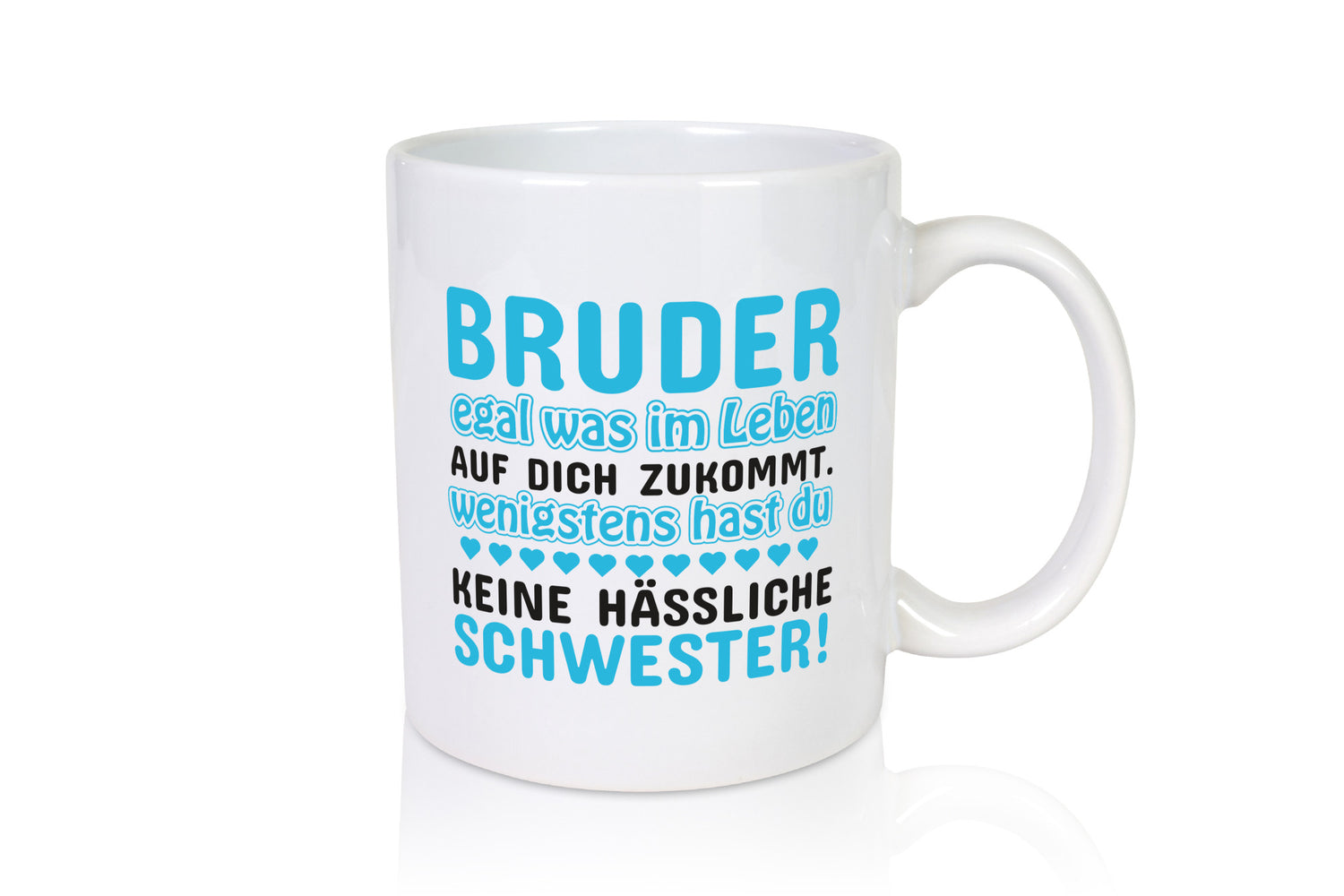 Tasse Bruder | Schwester Geschwisterliebe Spruch lustiger Geschenk Humor
