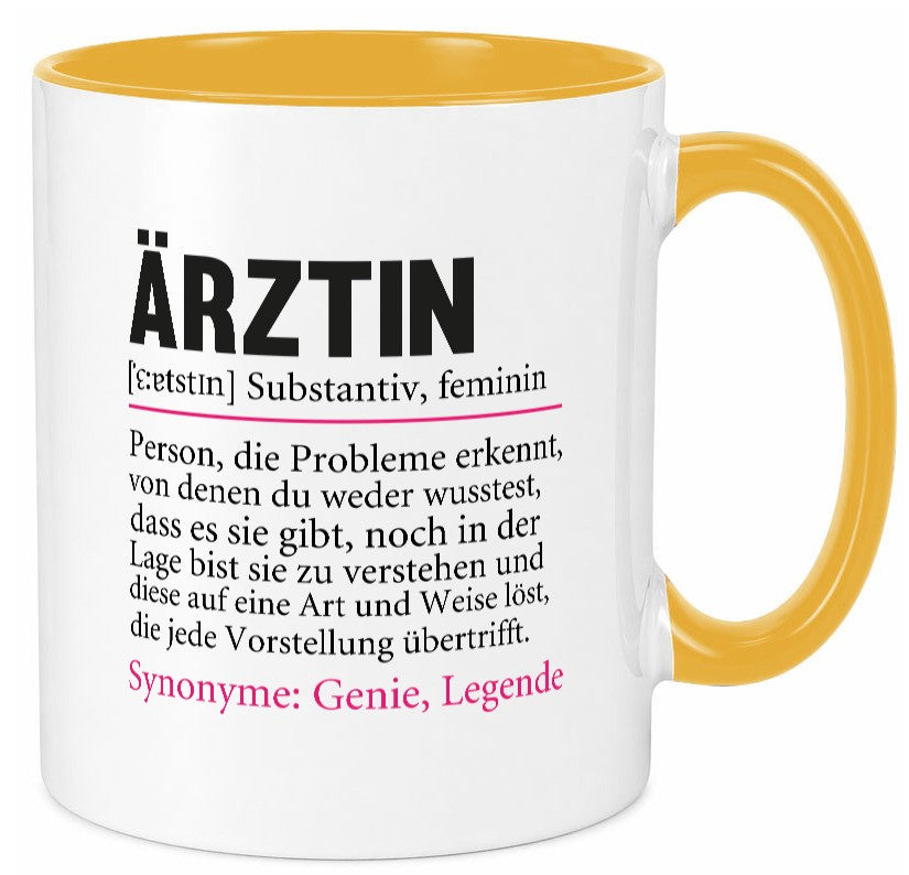 Ãrztin | lustig Medizin Doktorin Fachärztin Humor Geschenkidee Tasse