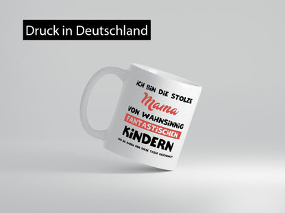 Fantasiesche Kinder | Geschenk Beste Mama lustig Familie Geschenkidee Tasse