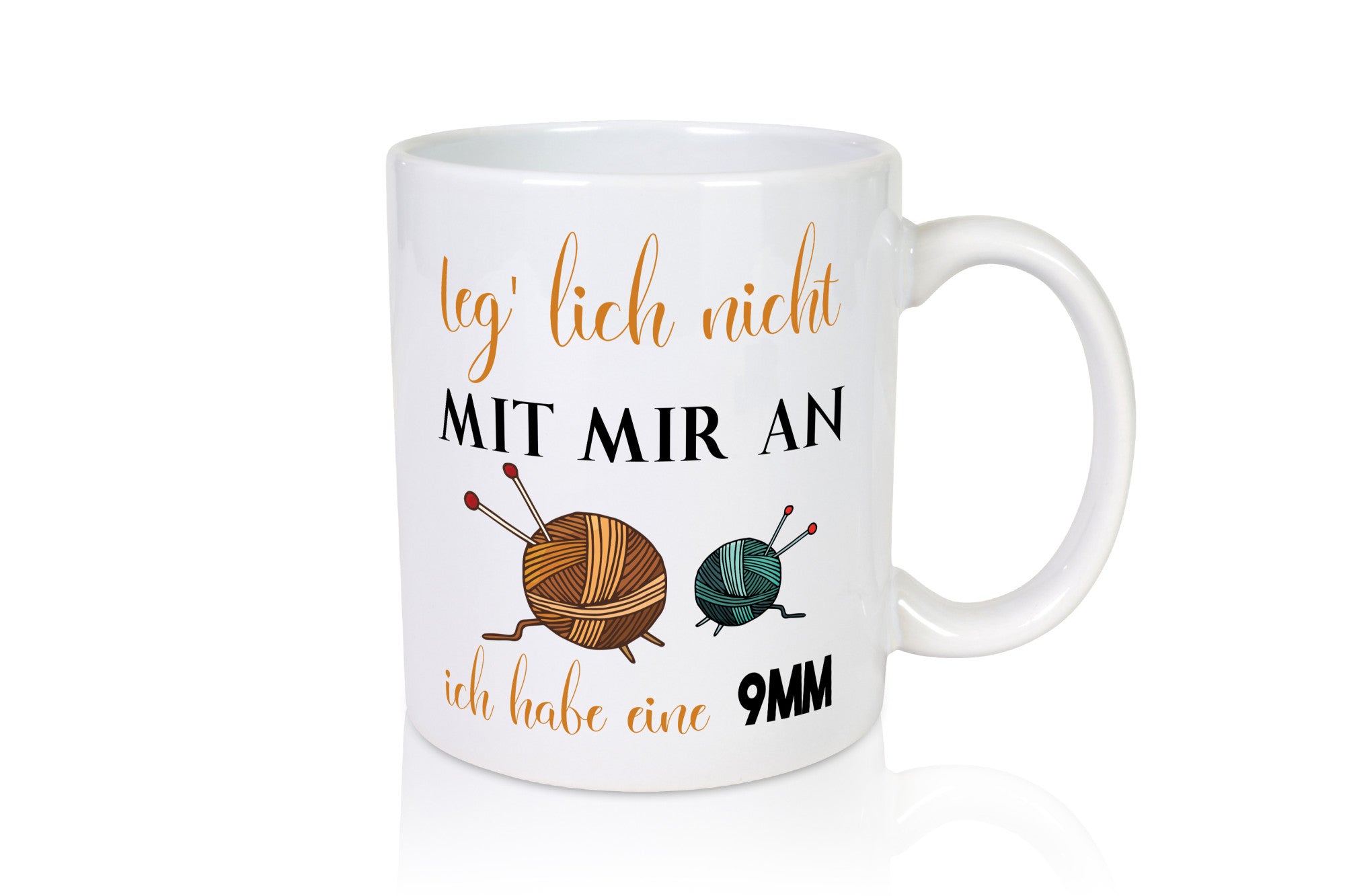 Häkeln | 9mm Wolle| Frauen Geschenkidee Humor Tasse